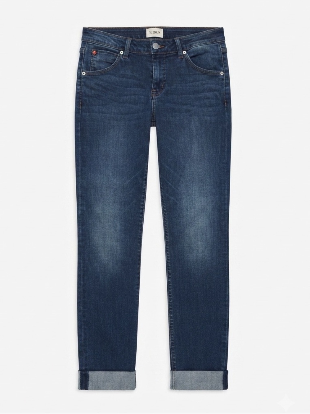 Hudson Bacara Straight Flood Cuff Low Rise Jeans Size 27